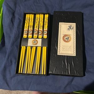 Antique Japanese chop sticks